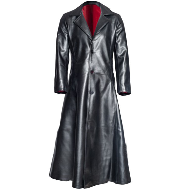 Men Formal Wear Coat - Готический воротник с лацканами, длинное пальто,