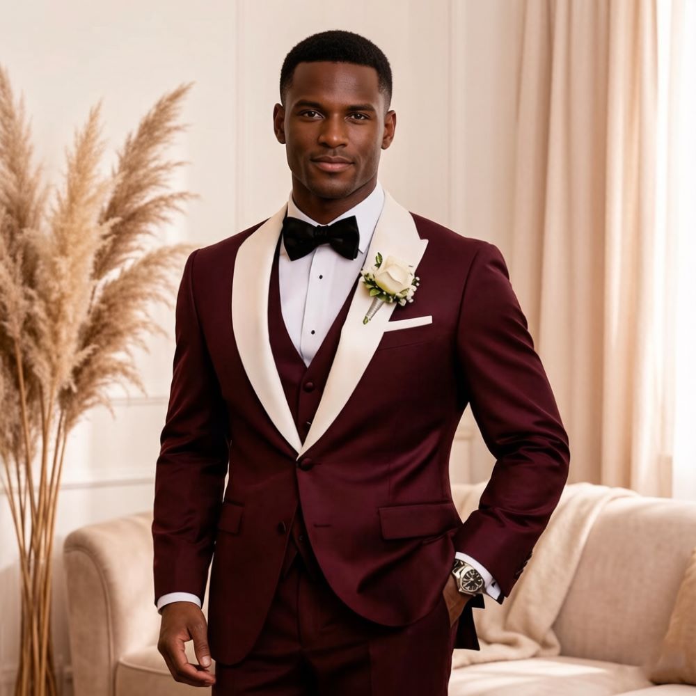 Men'S Formal Wear For Reception - Комплект из 3 предметов: мужской классический