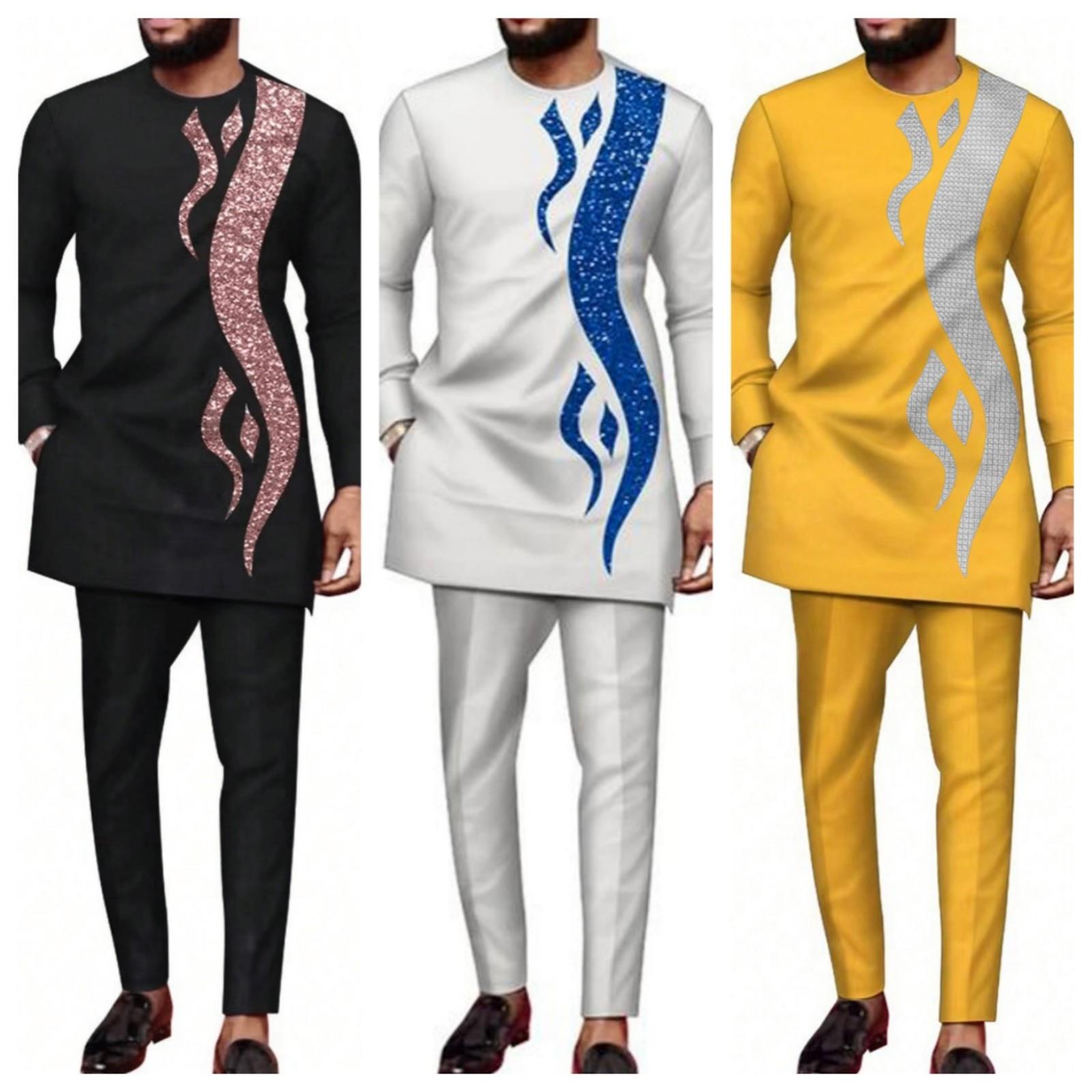 Men'S Formal Ethnic Wear - Мужской костюм с длинным рукавом: рубашка