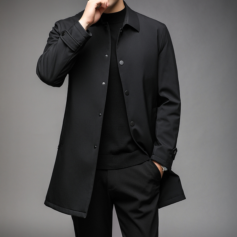Men Formal Wear Coat - Мужской деловой тренчкот на осень 2026