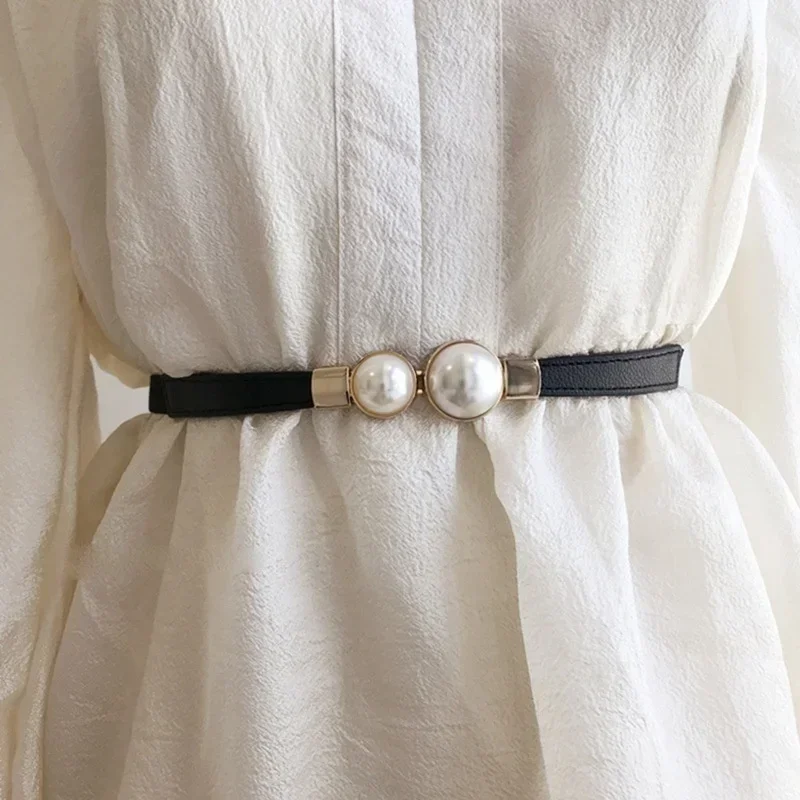 Formal Belt Leather Thin - Женский ремень, креативное кожаное платье с