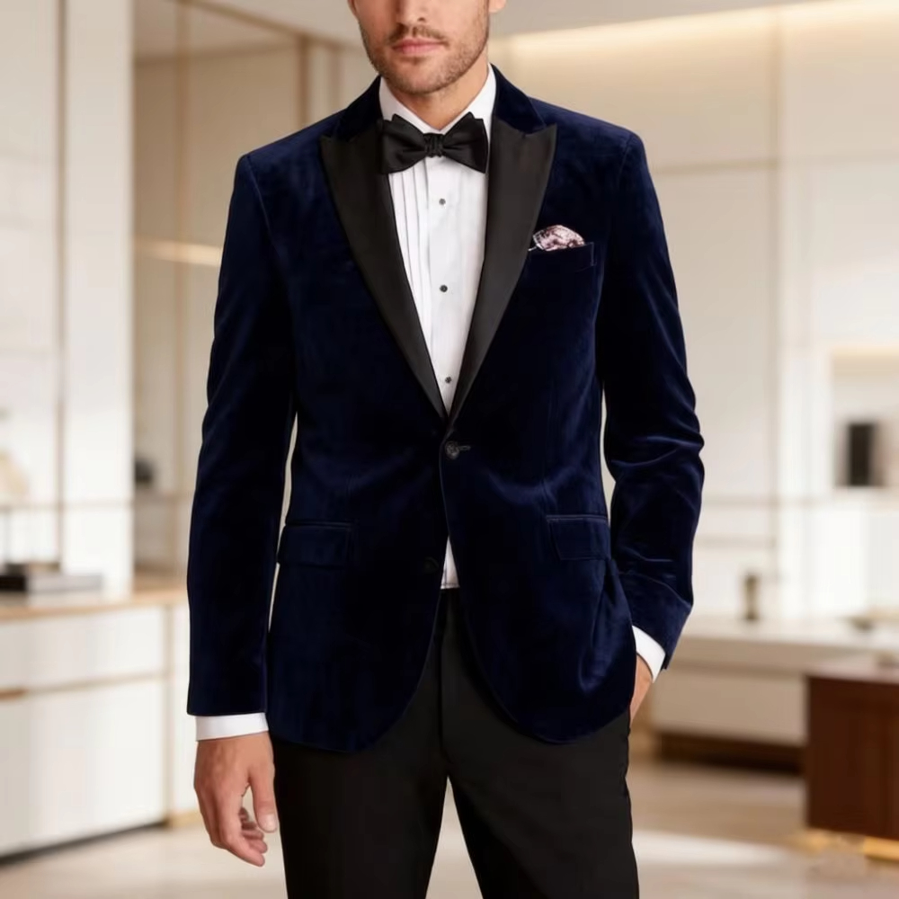 Мужской бархатный костюм-тройк – обзор и цена Men'S Formal Wear For Reception