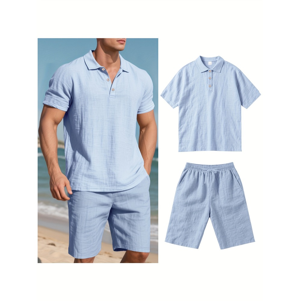 Летний мужской костюм, модный  – обзор и цена Men'S Formal Beach Wear