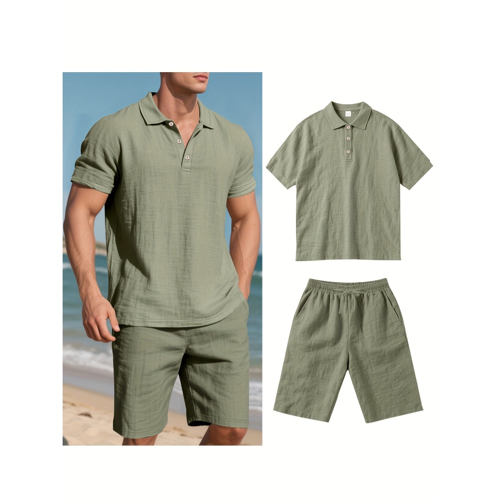 Летний мужской костюм, модный  – обзор и цена Men'S Formal Beach Wear