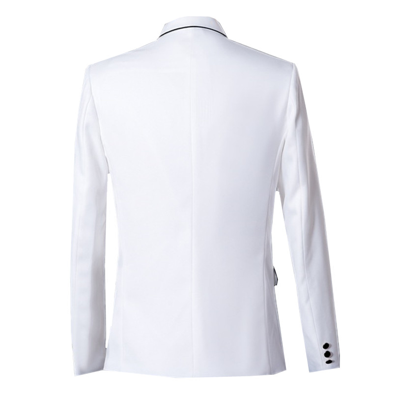 Новый мужской белый деловой по – обзор и цена Men Formal Wear Black And White