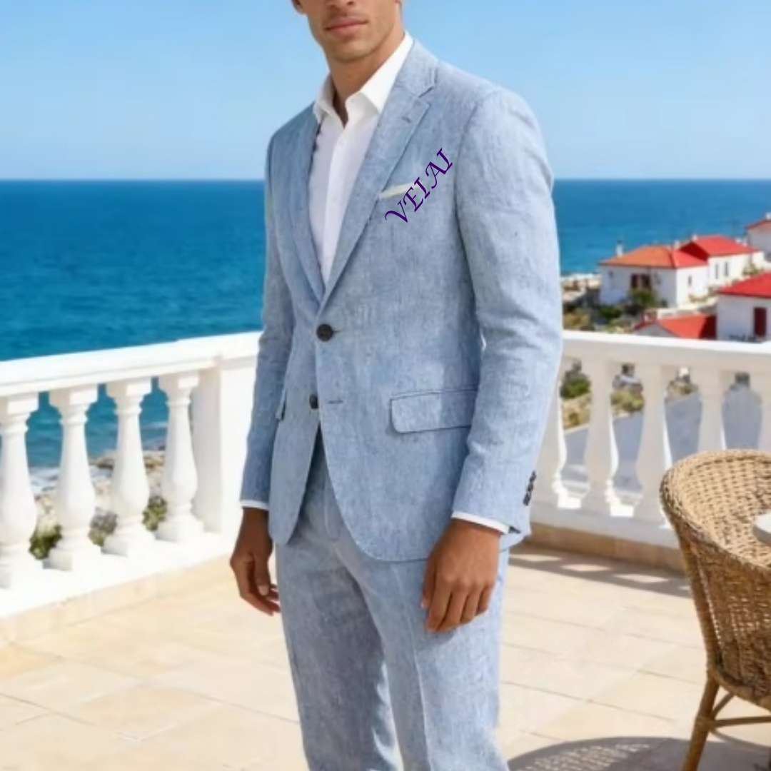 Индивидуальный мягкий небесно- – обзор и цена Men'S Formal Beach Wear