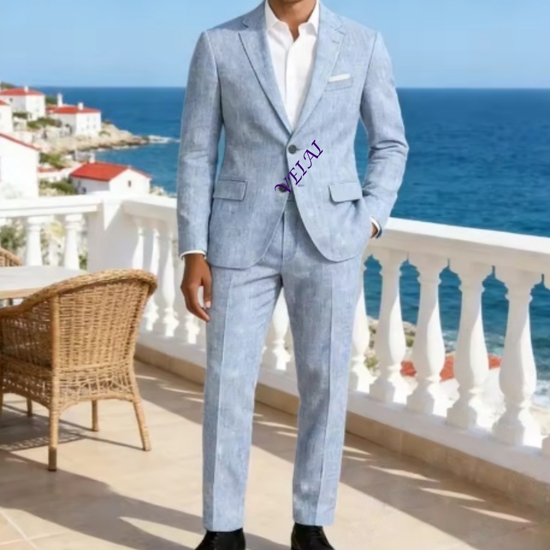 Индивидуальный мягкий небесно- – обзор и цена Men'S Formal Beach Wear