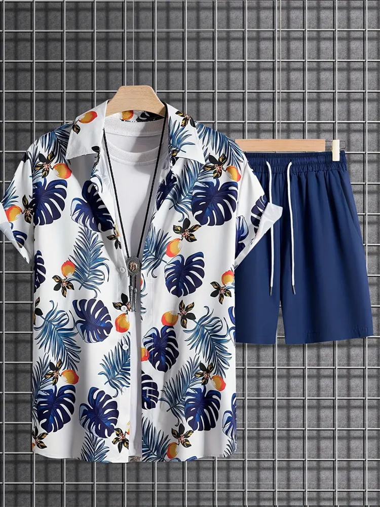 Новый летний модный гавайский  – обзор и цена Men'S Formal Beach Wear