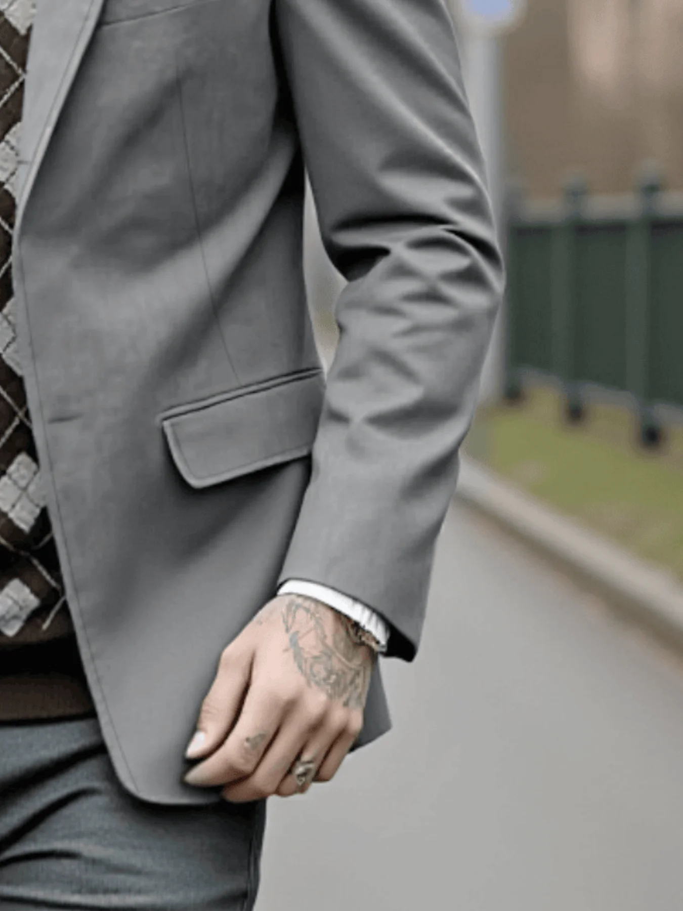 Весенняя мужская однобортная к – обзор и цена Men Formal Wear Coat