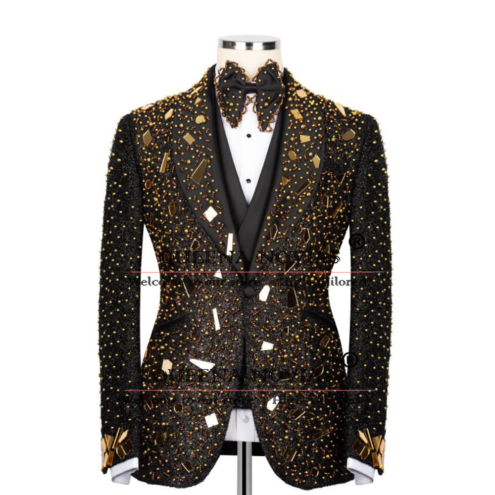 Мужской костюм с блестящими кр – обзор и цена Men'S Formal Wear For Reception