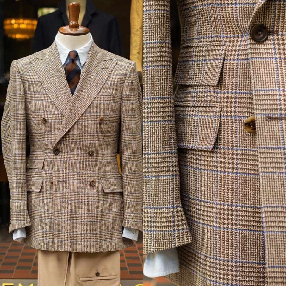 Ретро-костюм в клетку с двубор – обзор и цена Men'S Formal Wear For Reception