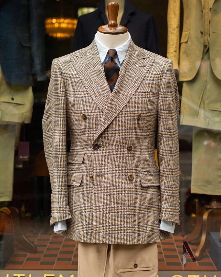 Ретро-костюм в клетку с двубор – обзор и цена Men'S Formal Wear For Reception