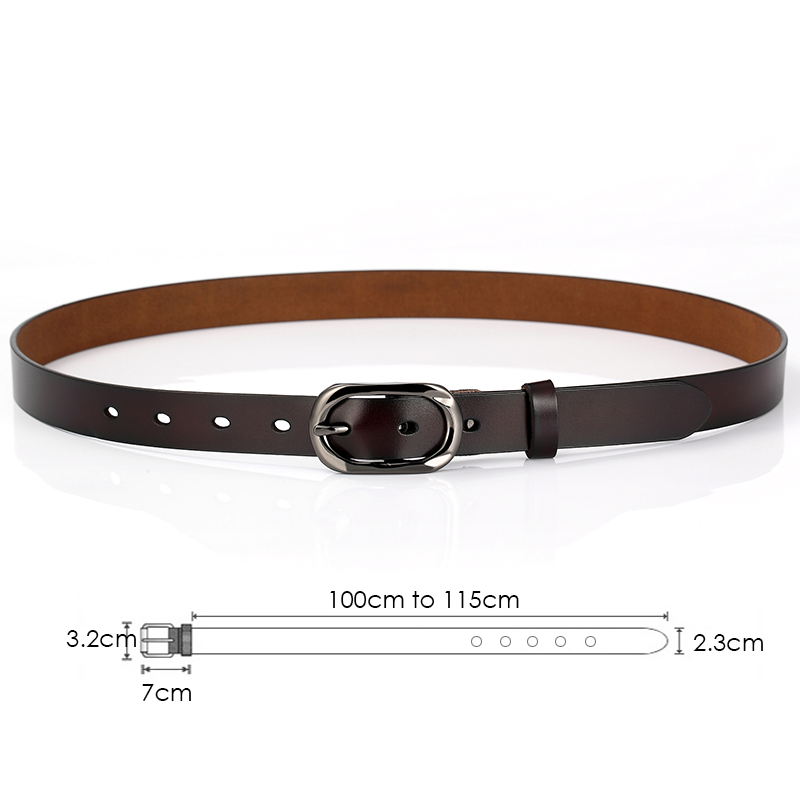 VATLTY 95 см-115 см кожаный ре – обзор и цена Formal Belt Leather Thin