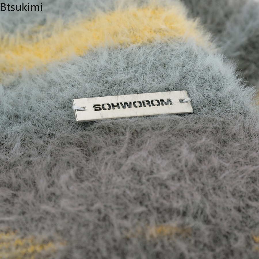 Мужской утолщенный вязаный кар – обзор и цена Men Formal Wear Coat