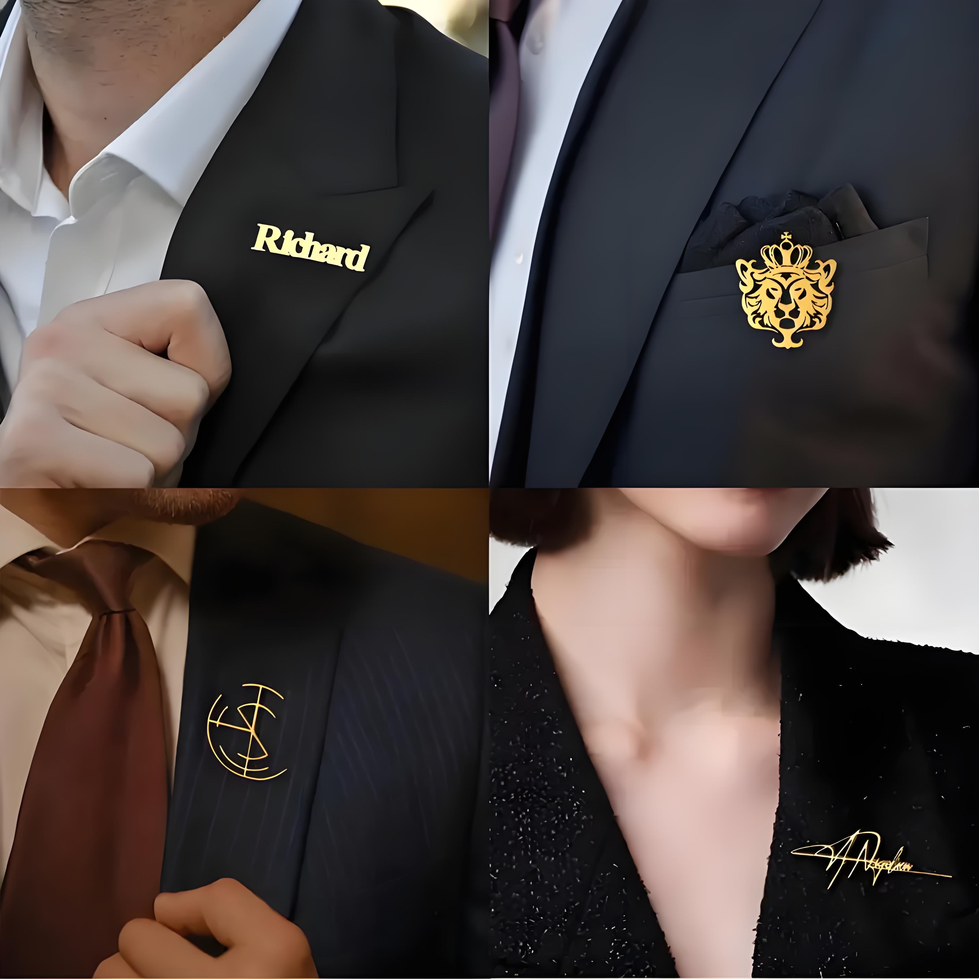 Высококачественный набор броше – обзор и цена Men'S Formal Wear Jewelry