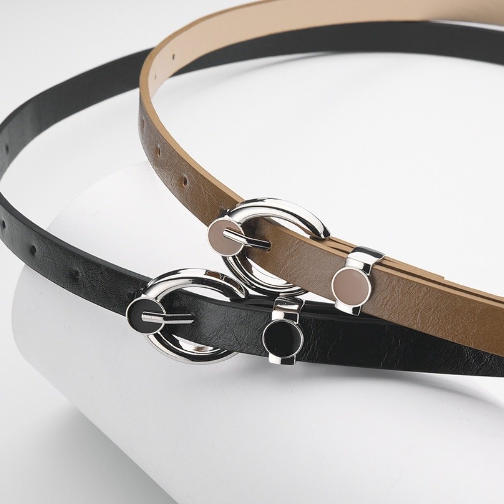 Модный тонкий пояс с пряжкой и – обзор и цена Formal Belt Leather Thin