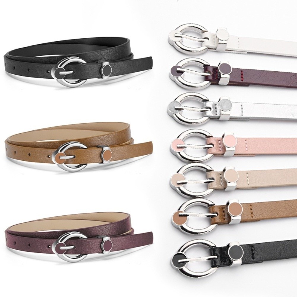 Модный тонкий пояс с пряжкой и – обзор и цена Formal Belt Leather Thin