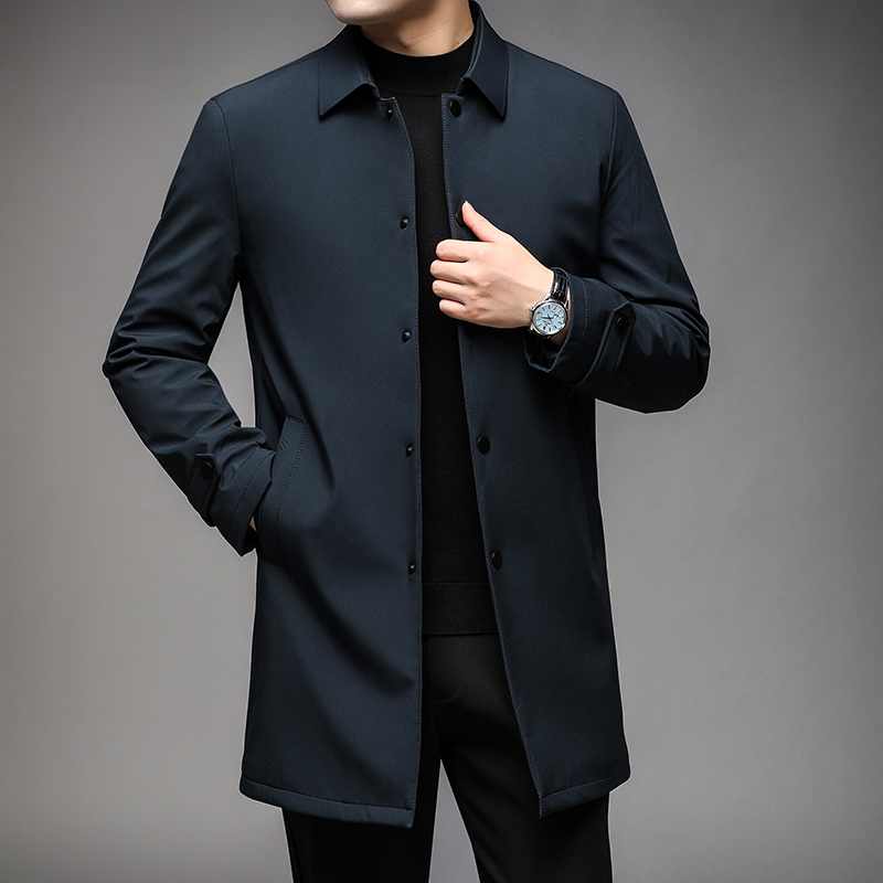 Мужской деловой тренчкот на ос – обзор и цена Men Formal Wear Coat
