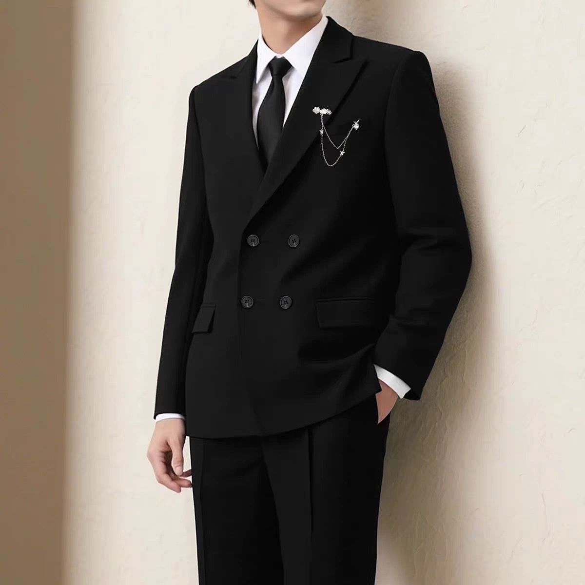Повседневный двубортный костюм – обзор и цена Men'S Formal Wear For Engagement